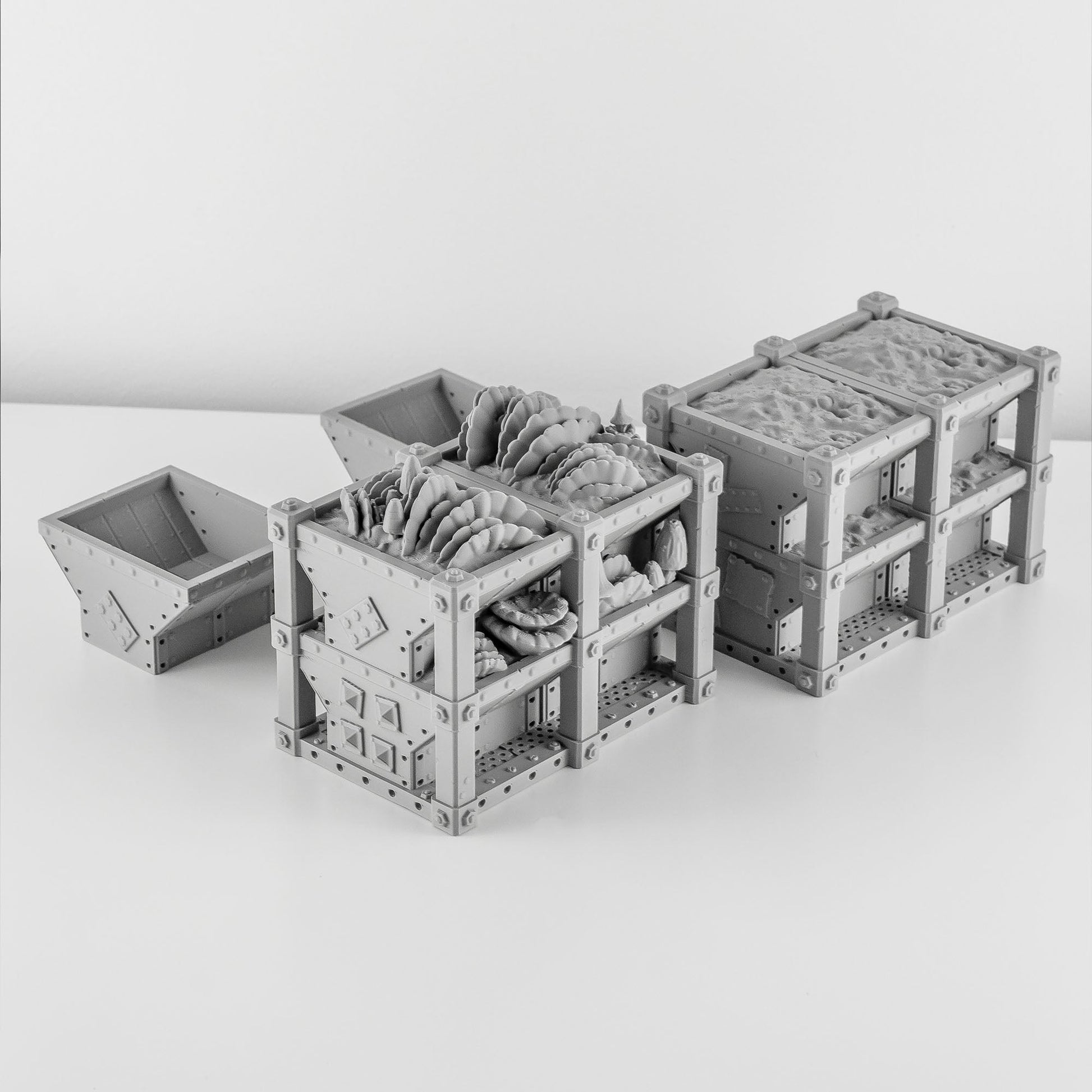 Fungus Culture Containers, Ork Fungus Farm - MiniForge
