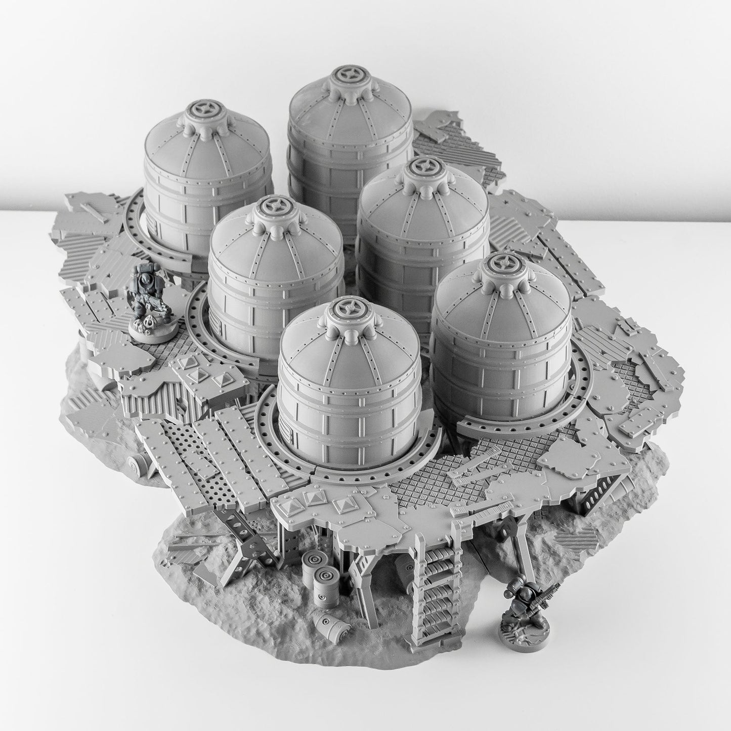 Fungus Tanks, Ork Fungus Farm - MiniForge