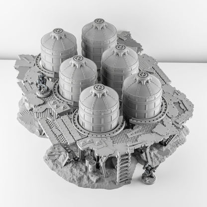 Fungus Tanks, Ork Fungus Farm - MiniForge