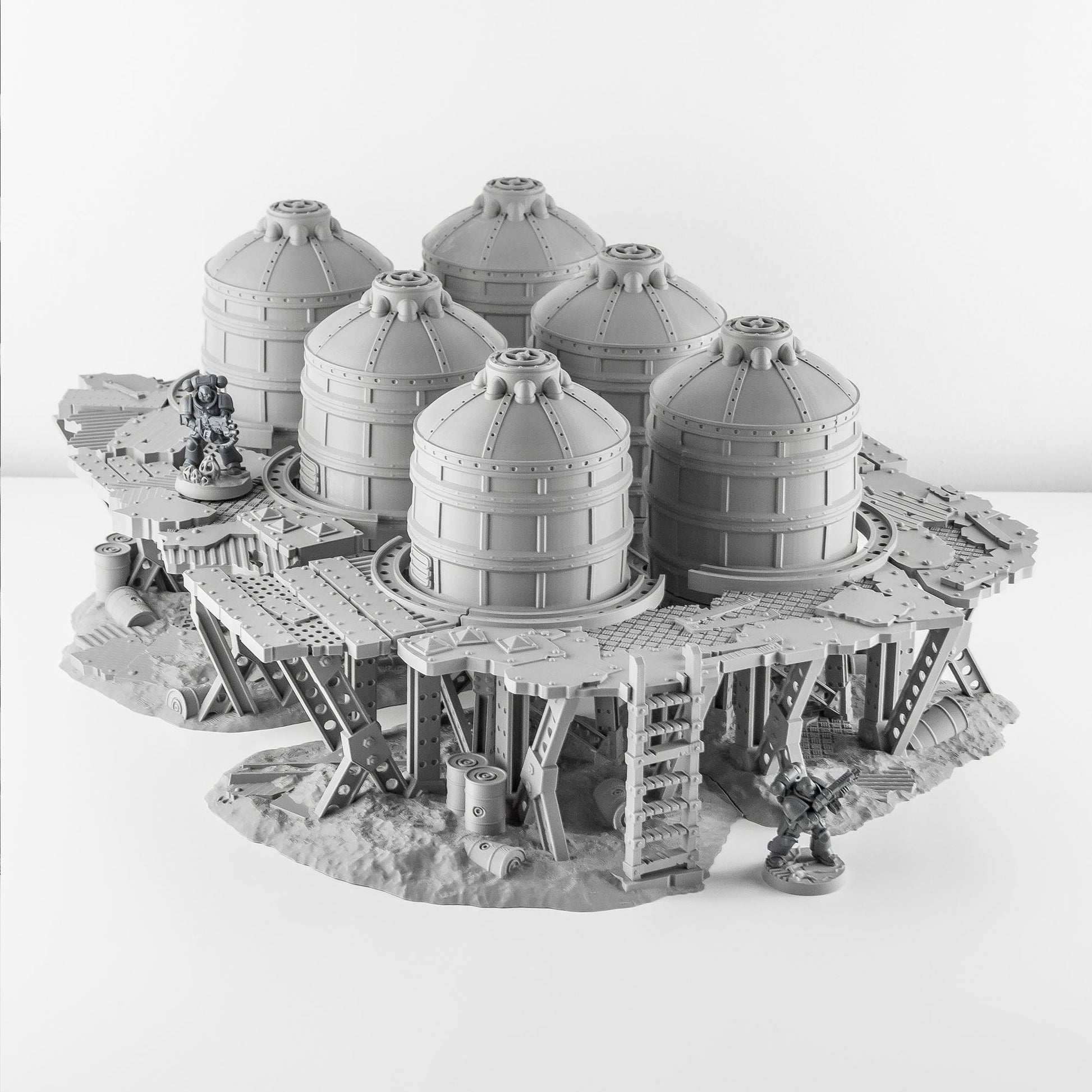 Fungus Tanks, Ork Fungus Farm - MiniForge