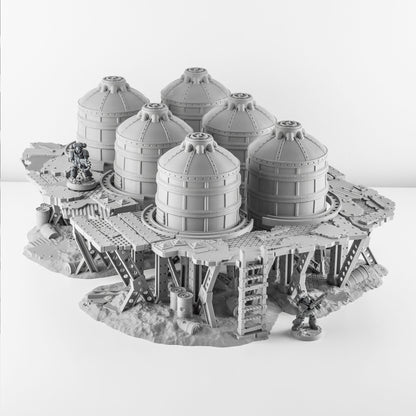 Fungus Tanks, Ork Fungus Farm - MiniForge