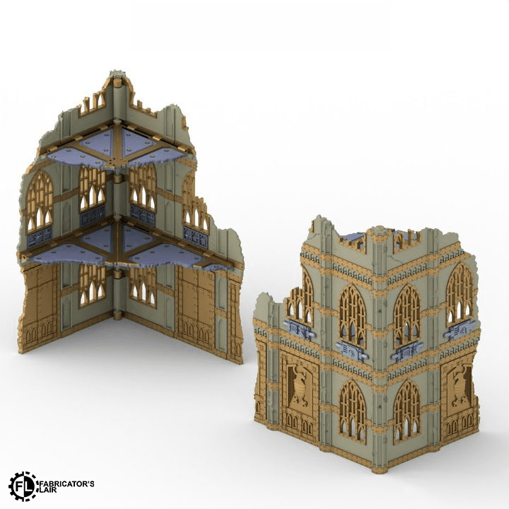 Gothic Foldable Terrain - 11th Edition - MiniForge
