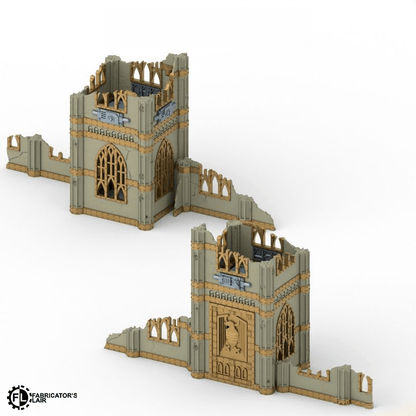 Gothic Foldable Terrain - 11th Edition - MiniForge
