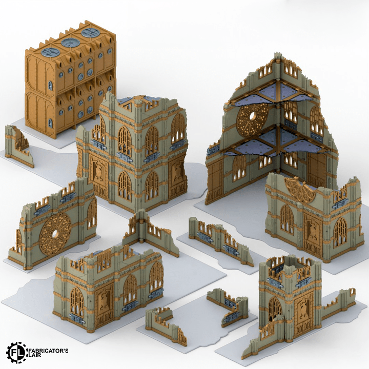 Gothic Foldable Terrain - 11th Edition - MiniForge