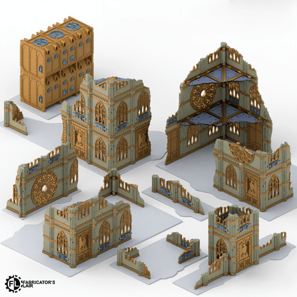 Gothic Foldable Terrain - 11th Edition - MiniForge
