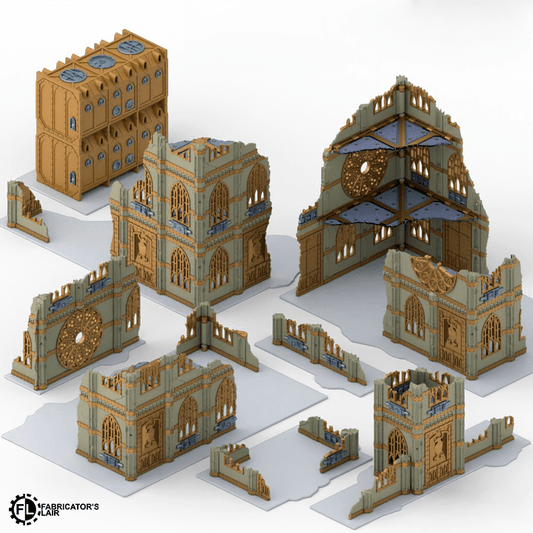 Gothic Foldable Terrain - 11th Edition - MiniForge
