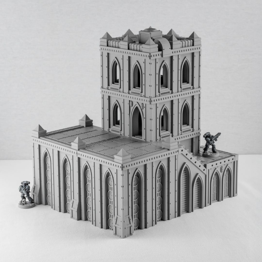 Hab Block 5, Omnis - Grimdark Warhammer 40k Terrain – MiniForge