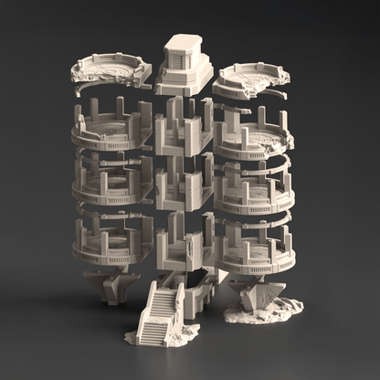 Hab Block Ruins, Kumbernold Prime - MiniForge