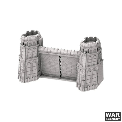 Heavy Fortress Wall Ruins, Castograd - MiniForge