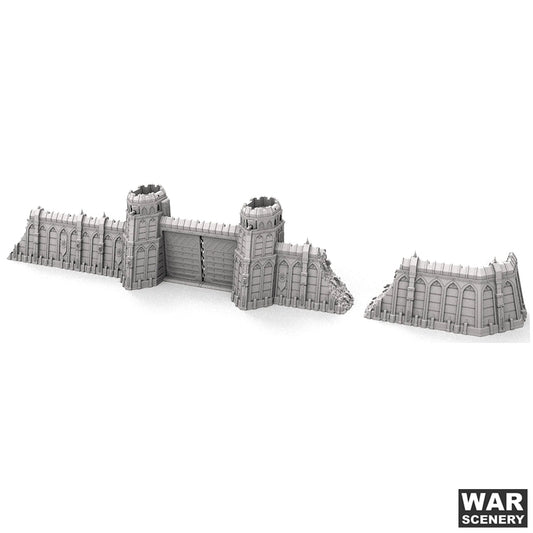 Heavy Fortress Wall Ruins, Castograd - MiniForge