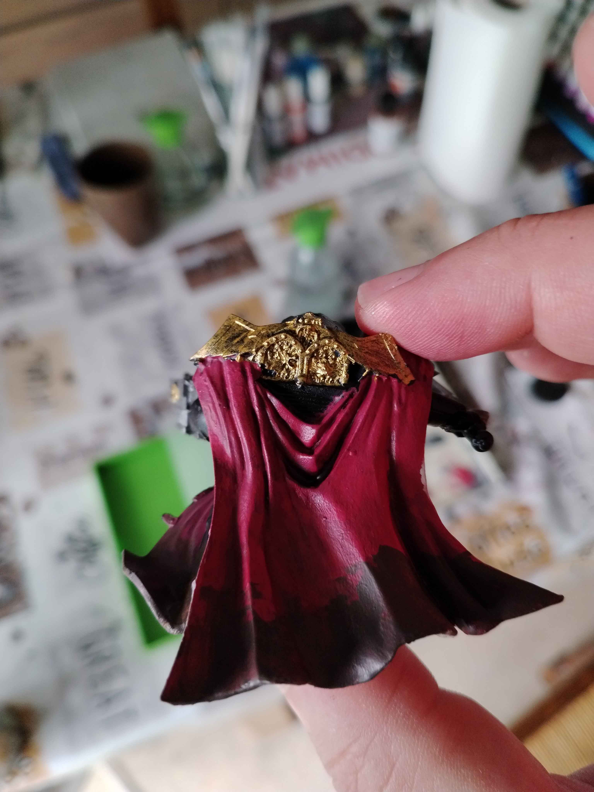Hooded Knights Exterminator Hero, proxy miniature, character, 28mm heroic scale unpainted resin, view 6