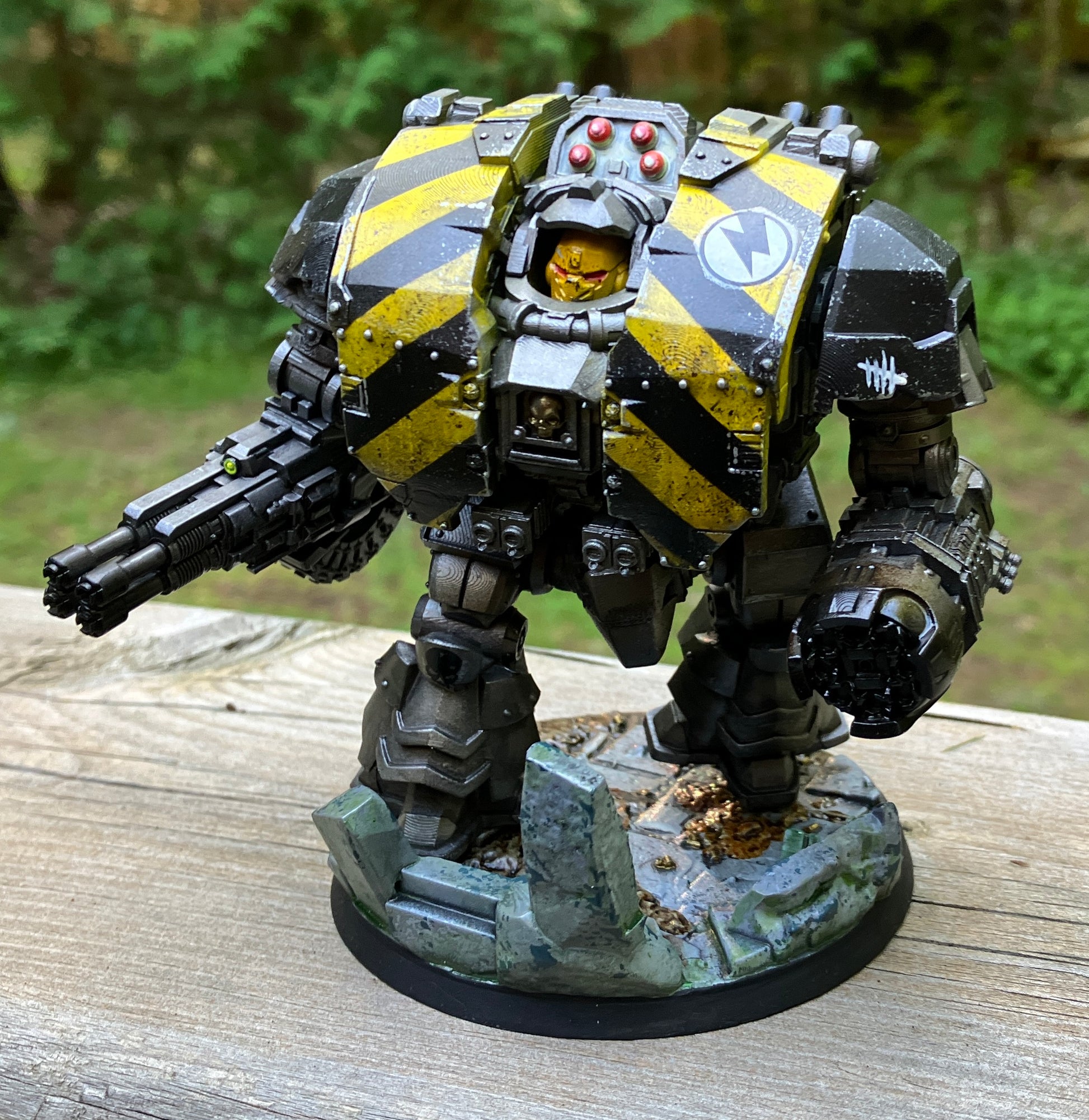 Space Knights Ancient Sarcophagus Melee, proxy miniature, 28mm heroic scale unpainted resin, view 4