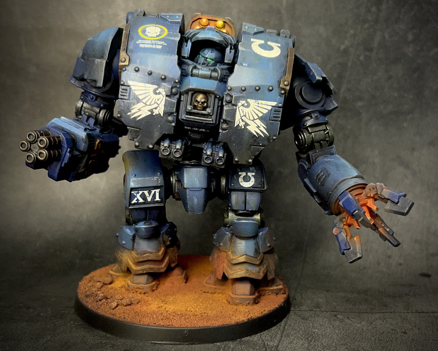 Space Knights Ancient Sarcophagus Melee, proxy miniature, 28mm heroic scale unpainted resin, view 5