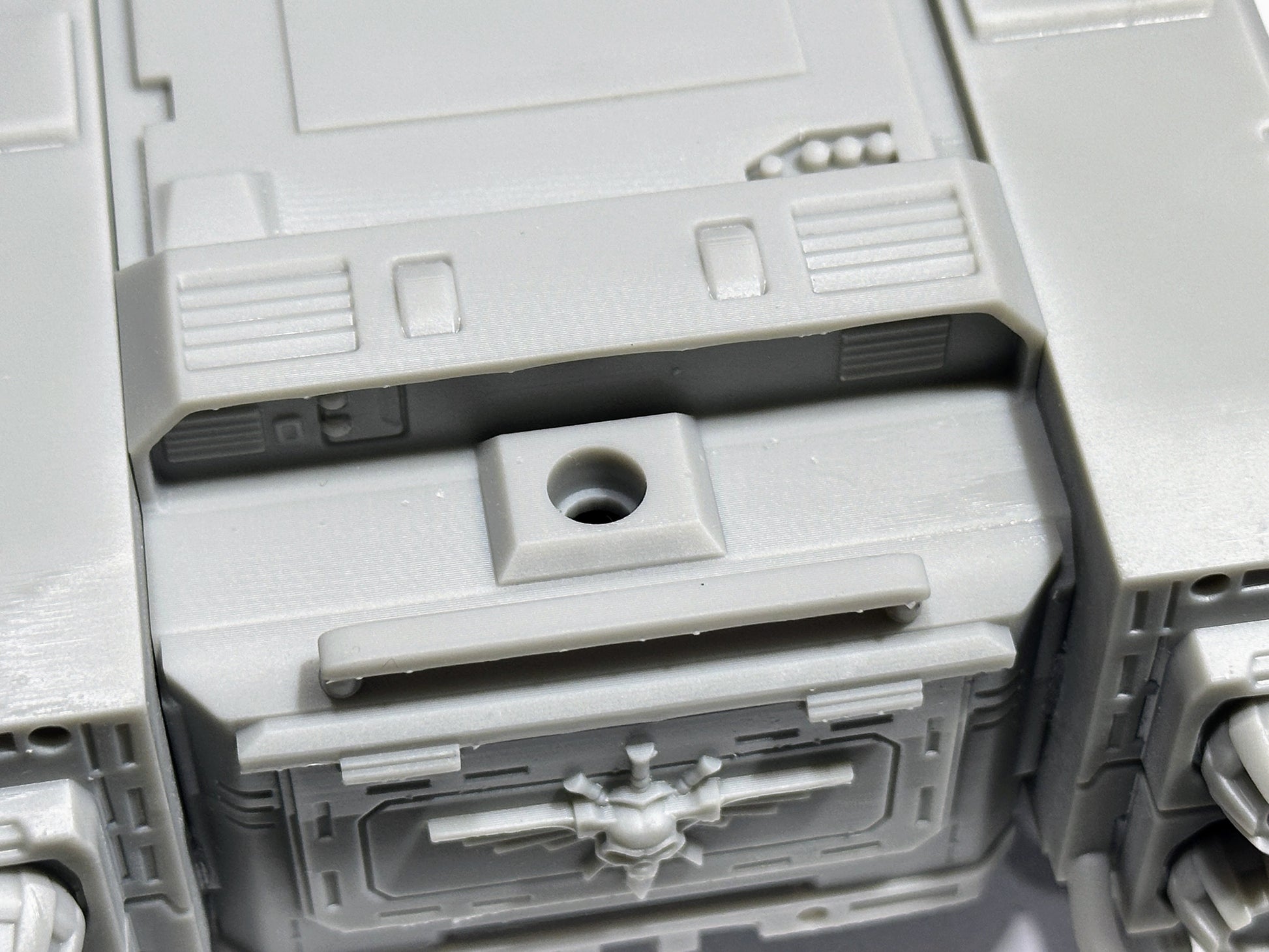 Crusader Knights Mbt Striker And Defender, proxy miniature, vehicle, 28mm heroic scale unpainted, view 2
