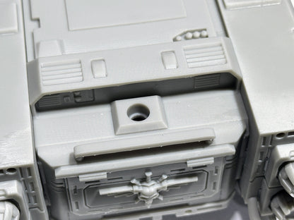 Crusader Knights Mbt Striker And Defender, proxy miniature, vehicle, 28mm heroic scale unpainted, view 2