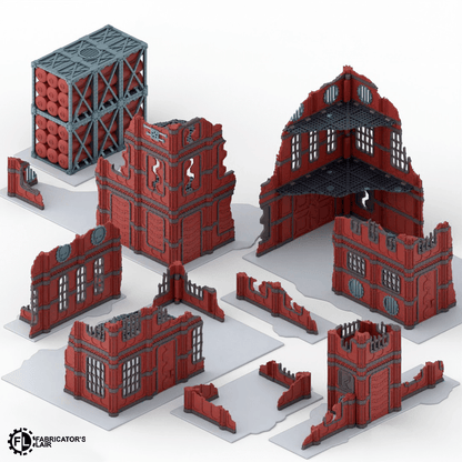 Industrial Foldable Terrain - 11th Edition - MiniForge