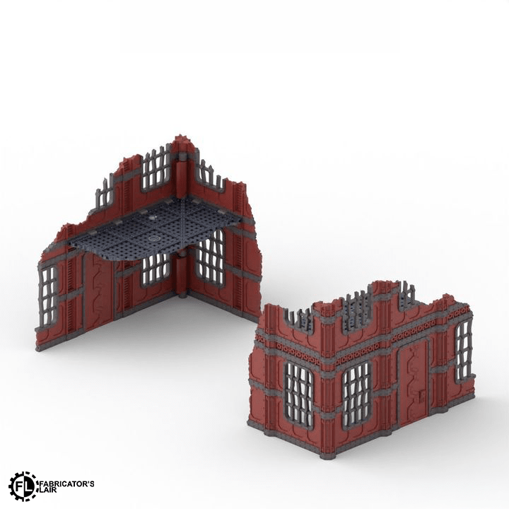 Industrial Foldable Terrain - 11th Edition - MiniForge