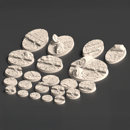 Invictaria FDM Miniature Bases (25mm - 90mm) - MiniForge