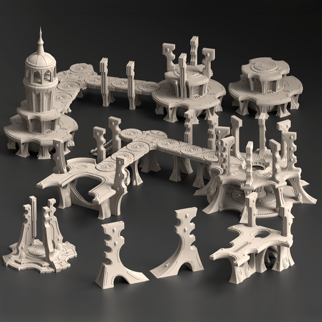 Ivdyris, Astral Gateway - Terrain Bundle - MiniForge