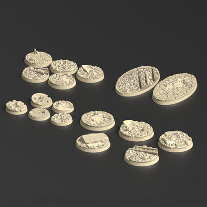 Karnac FDM Miniature Bases (25mm - 90mm) - MiniForge