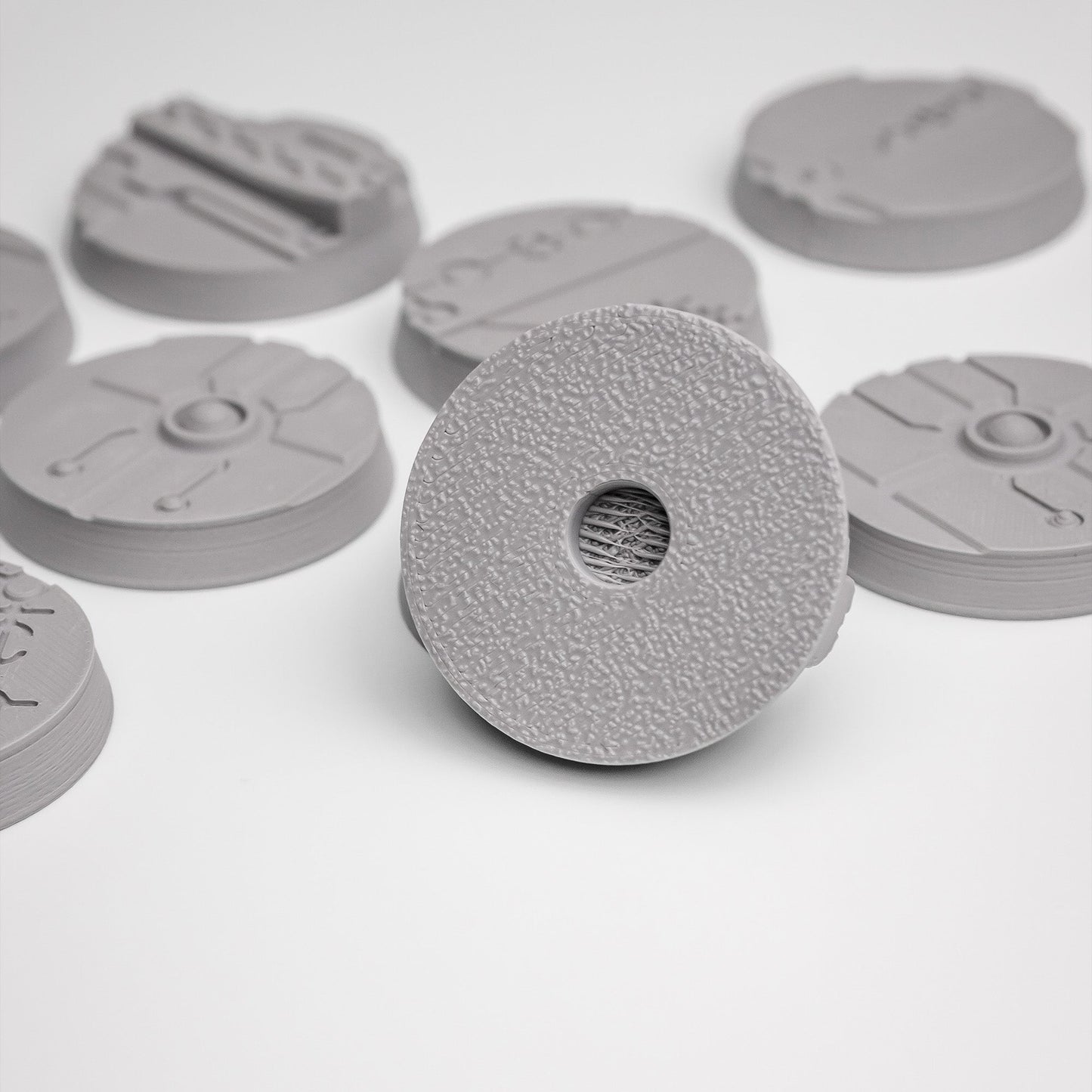 Karnac Subterranean FDM Miniature Bases (25mm - 90mm) - MiniForge