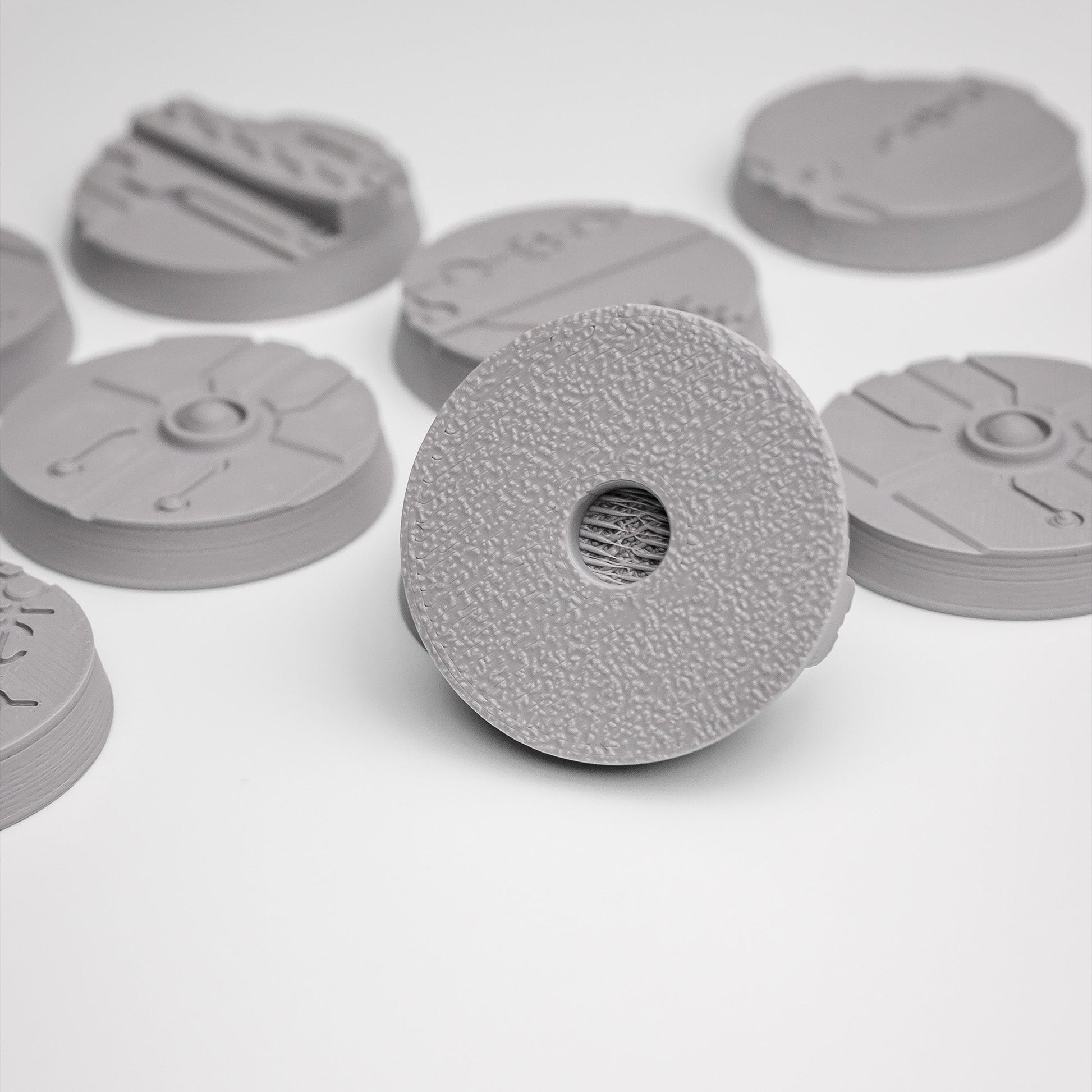 Karnac Subterranean FDM Miniature Bases (25mm - 90mm) - MiniForge