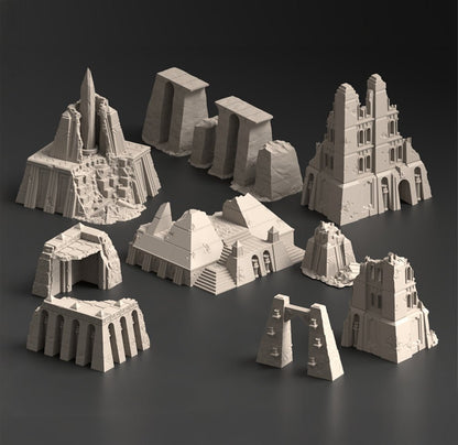 Krotone in Flames - Terrain Bundle - MiniForge