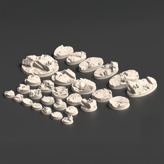 Kumbernold Prime FDM Miniature Bases (25mm - 90mm) - MiniForge
