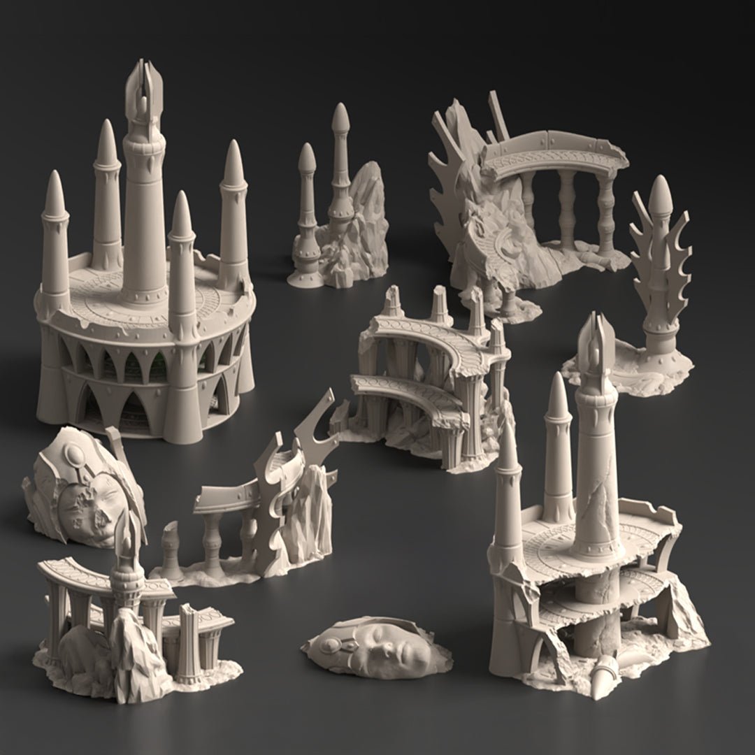 Lyntrath, Jungle Vestiges - Terrain Bundle - MiniForge