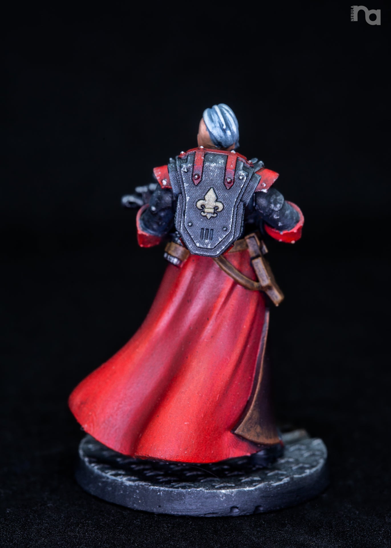 Battle Sisters Of Minor Guilt, proxy miniature, 28mm heroic scale unpainted resin, view 2