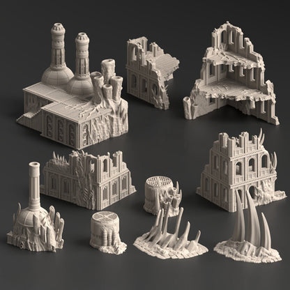 Miasma, Blight World - Terrain Bundle - MiniForge