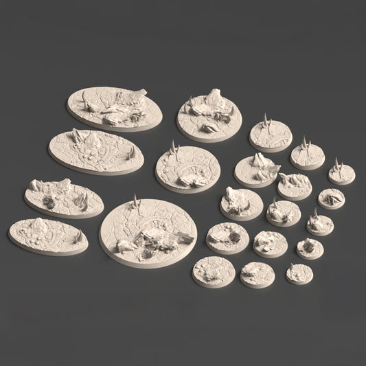 Sanguis FDM Miniature Bases (25mm-90mm)