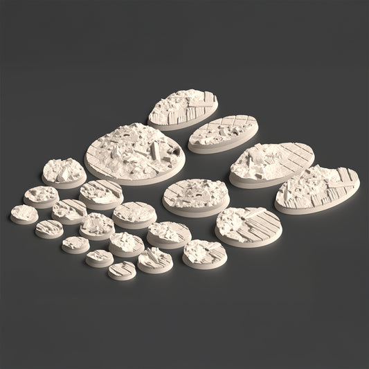 Mordtall FDM Miniature Bases (25mm-90mm)