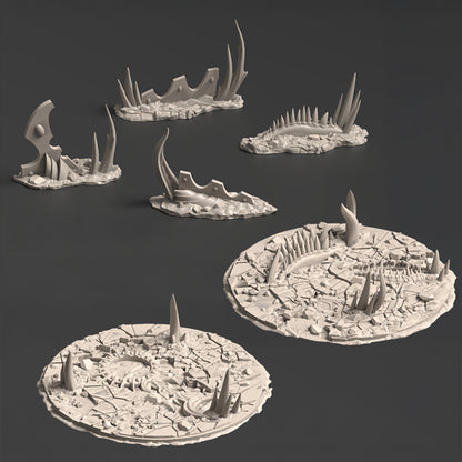 Belkartam, Monde antique corrompu - Pack de terrains 