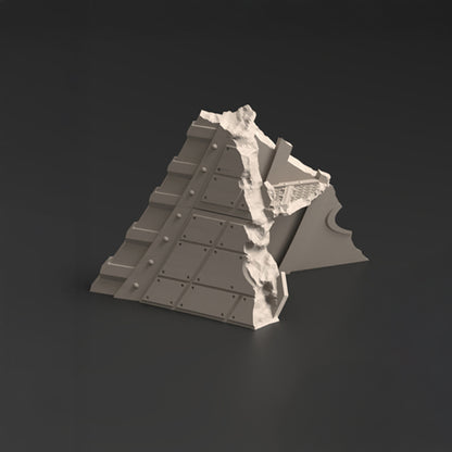 Pack de terrains pour vaisseau amiral Abyssal Redeemer Crashed