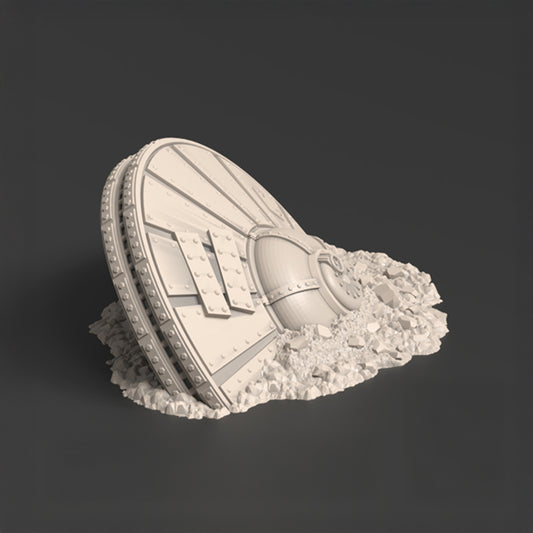 UFO Wreckage, Warpzel Space Program