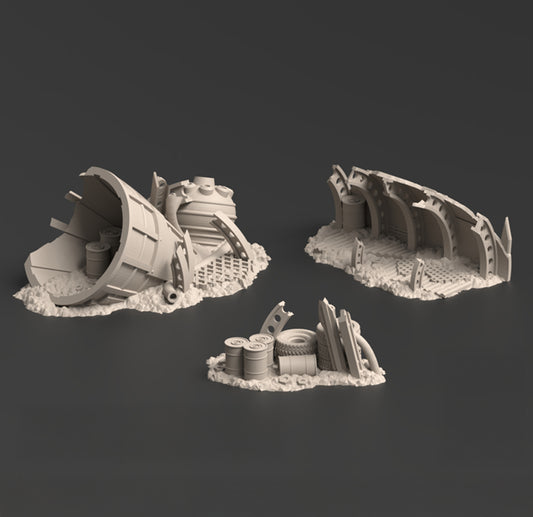 Wreckage, Warpzel Space Program