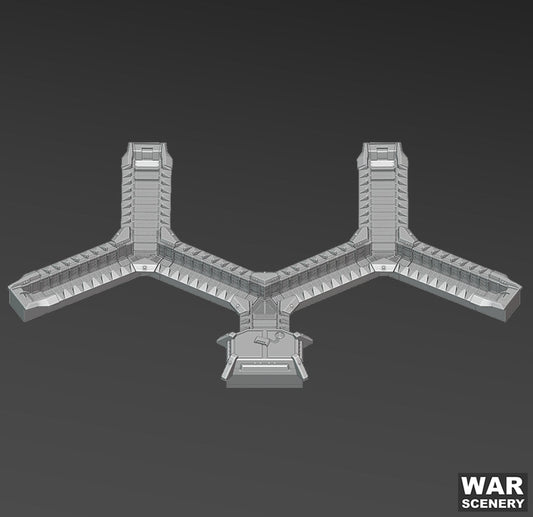 Modular Fortified Trench System, Apocalypse Fortress - MiniForge