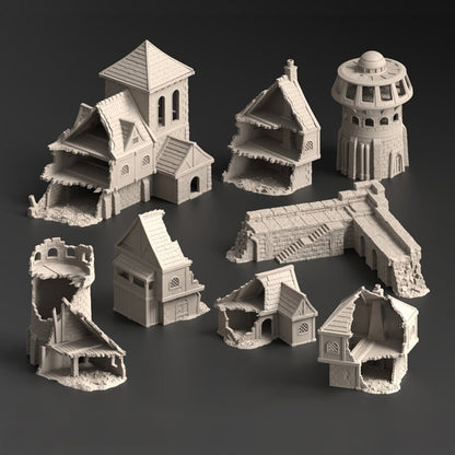 Mordtall, Martyrs of Calamurris - Terrain Bundle - MiniForge