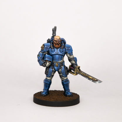 Imperial Army Vaskar Infantry Bodies (12 Units), 28mm heroic scale unpainted resin, view 4