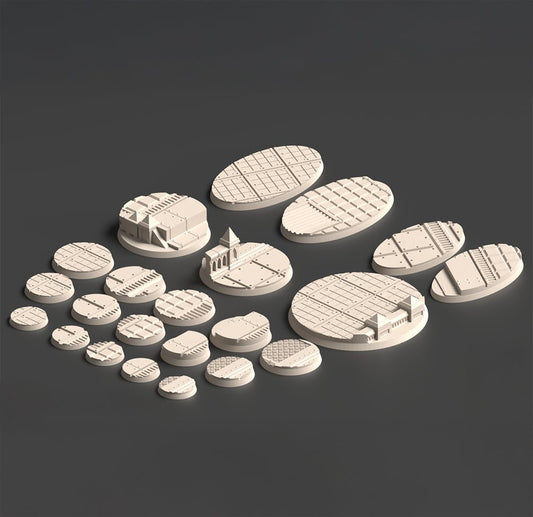 Omnis FDM Miniature Bases (25mm - 90mm) - MiniForge