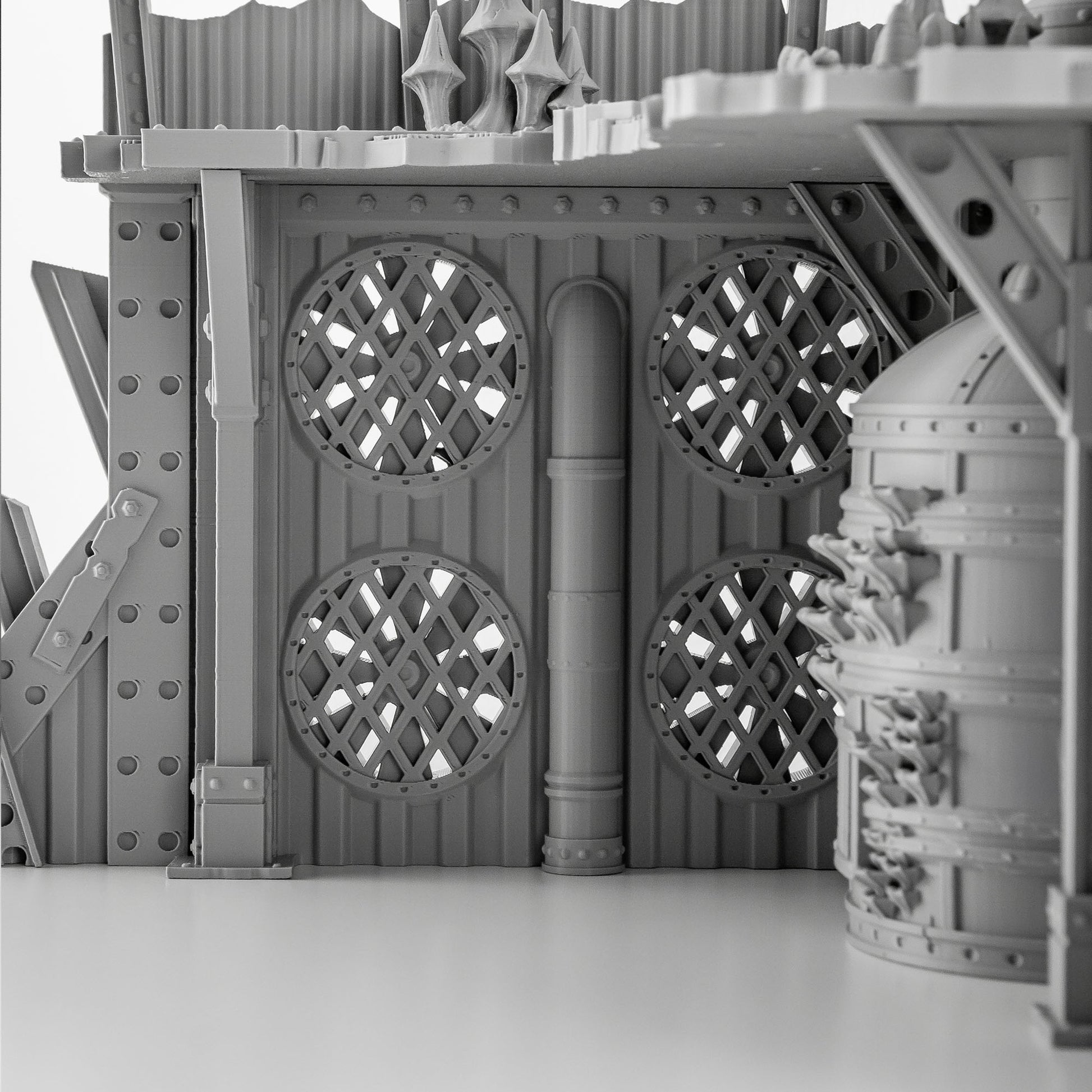 Ork Corner Ruins 2, Ork Fungus Farm - MiniForge