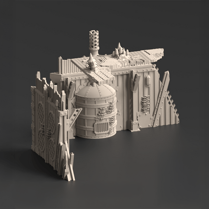 Ork Corner Ruins 2, Ork Fungus Farm - MiniForge
