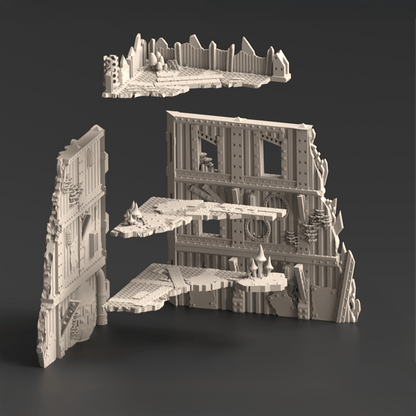 Ork Corner Ruins 3, Ork Fungus Farm - MiniForge