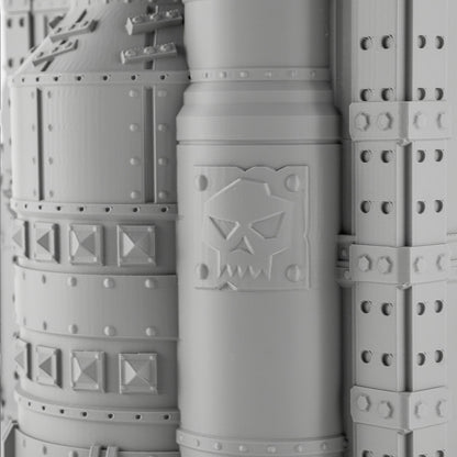 Ork Corner Ruins 4, Ork Fungus Farm - MiniForge