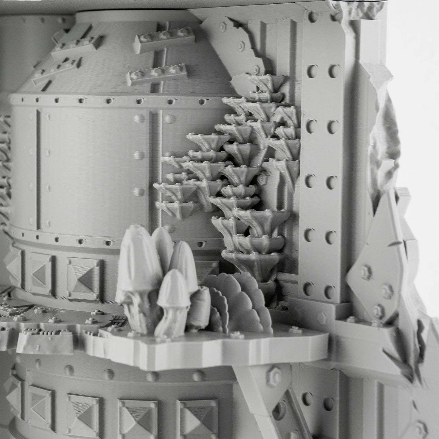 Ork Corner Ruins 4, Ork Fungus Farm - MiniForge