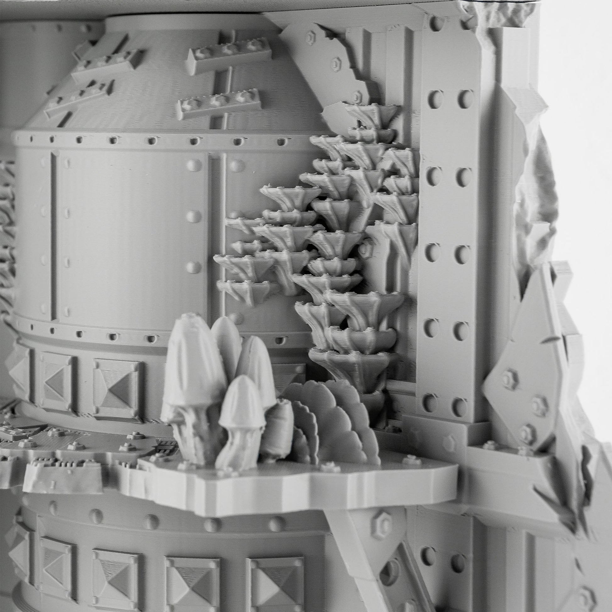 Ork Corner Ruins 4, Ork Fungus Farm - MiniForge