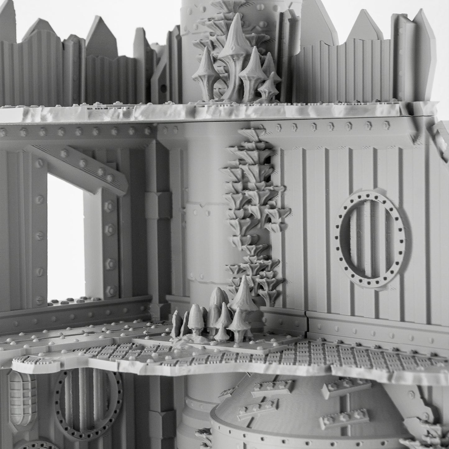 Ork Corner Ruins 4, Ork Fungus Farm - MiniForge