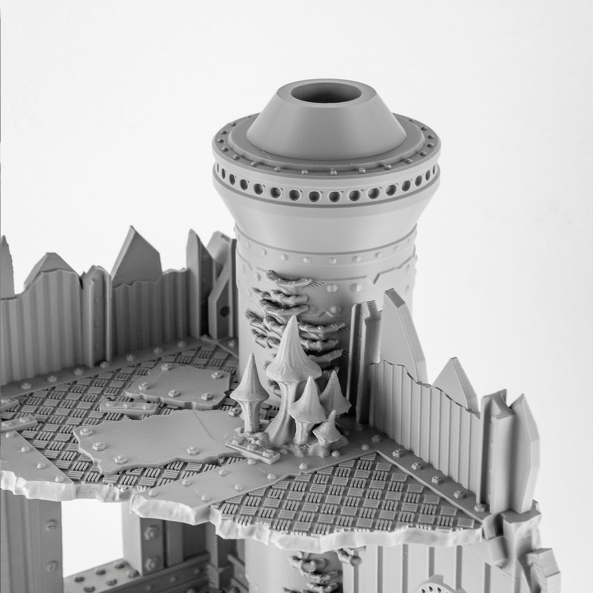 Ork Corner Ruins 4, Ork Fungus Farm - MiniForge