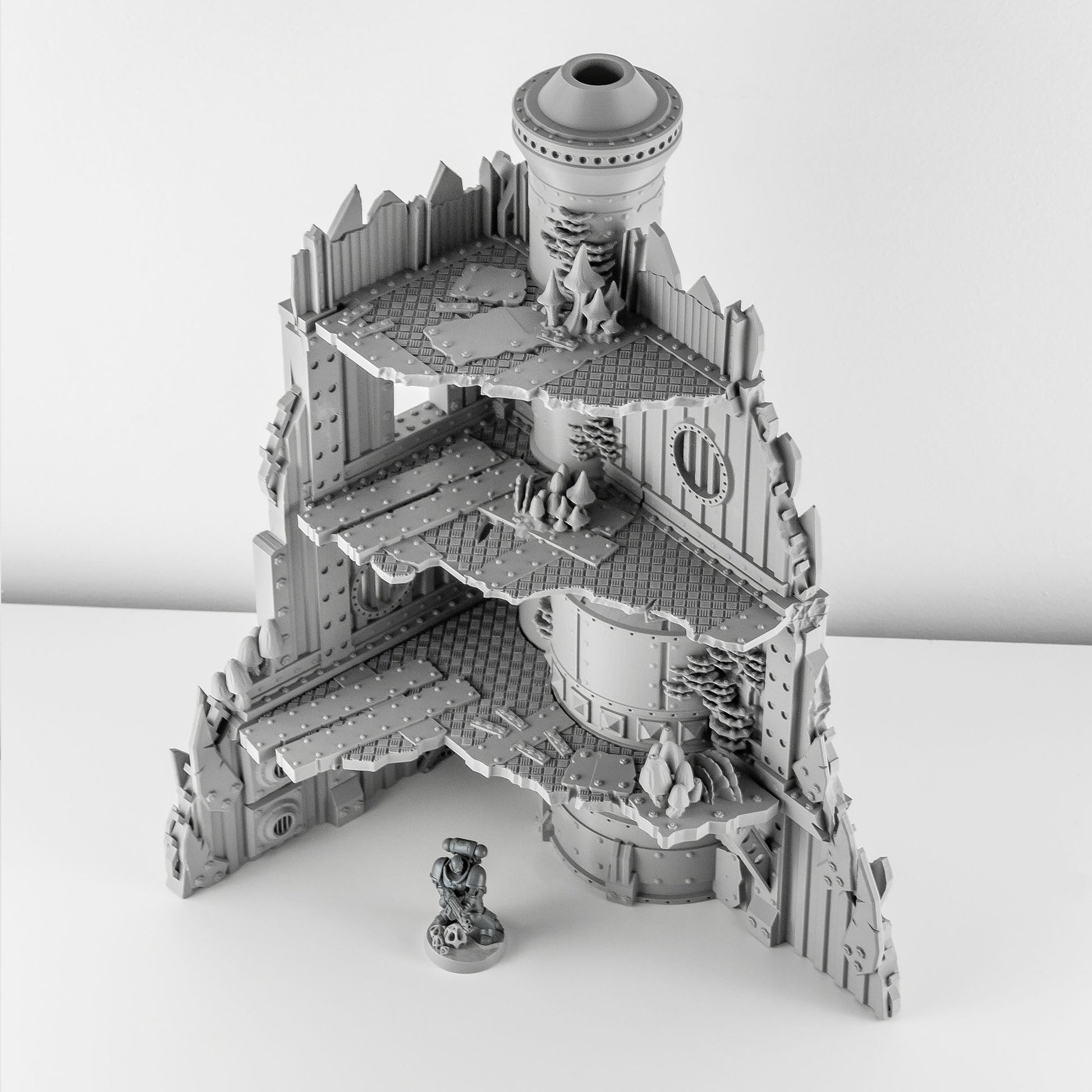 Ork Corner Ruins 4, Ork Fungus Farm - MiniForge